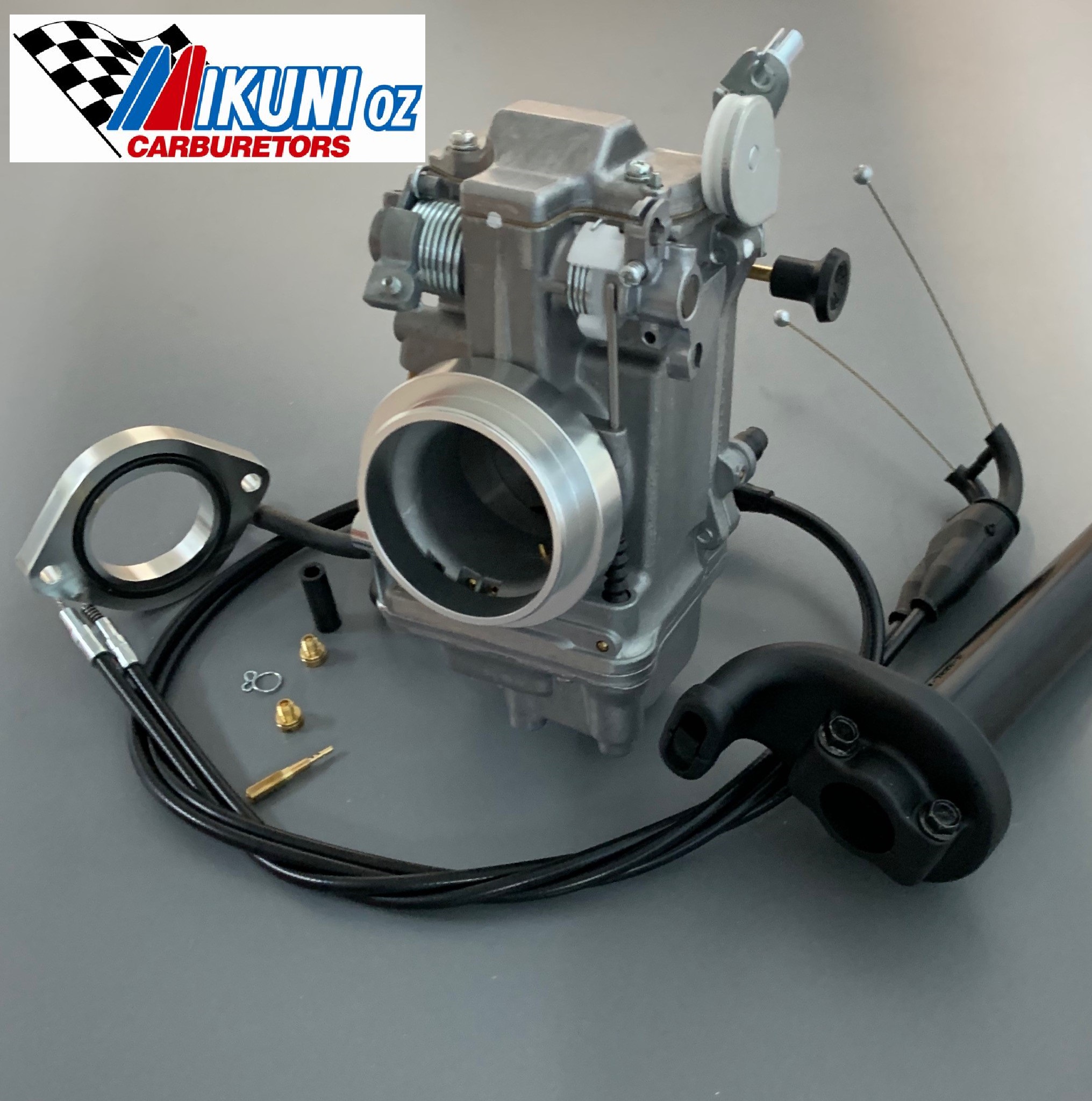 Mikuni Carburetor,TM40-6 40mm Flatslde Pumper Total Kit for Kawasaki KLX KLR 650