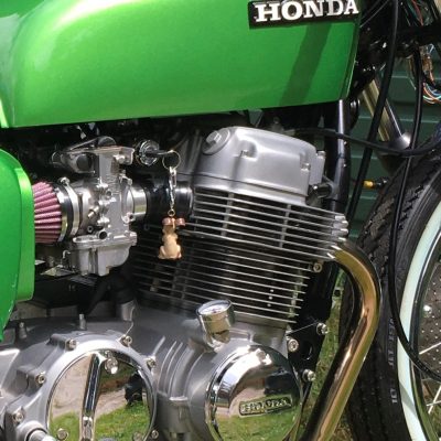 Mikuni 48mm Smoothbore Vergaser Kit poliert im Thunderbike Shop