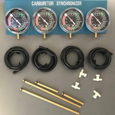 Four Carburetor Synchronize Vacuum Gauge Kit