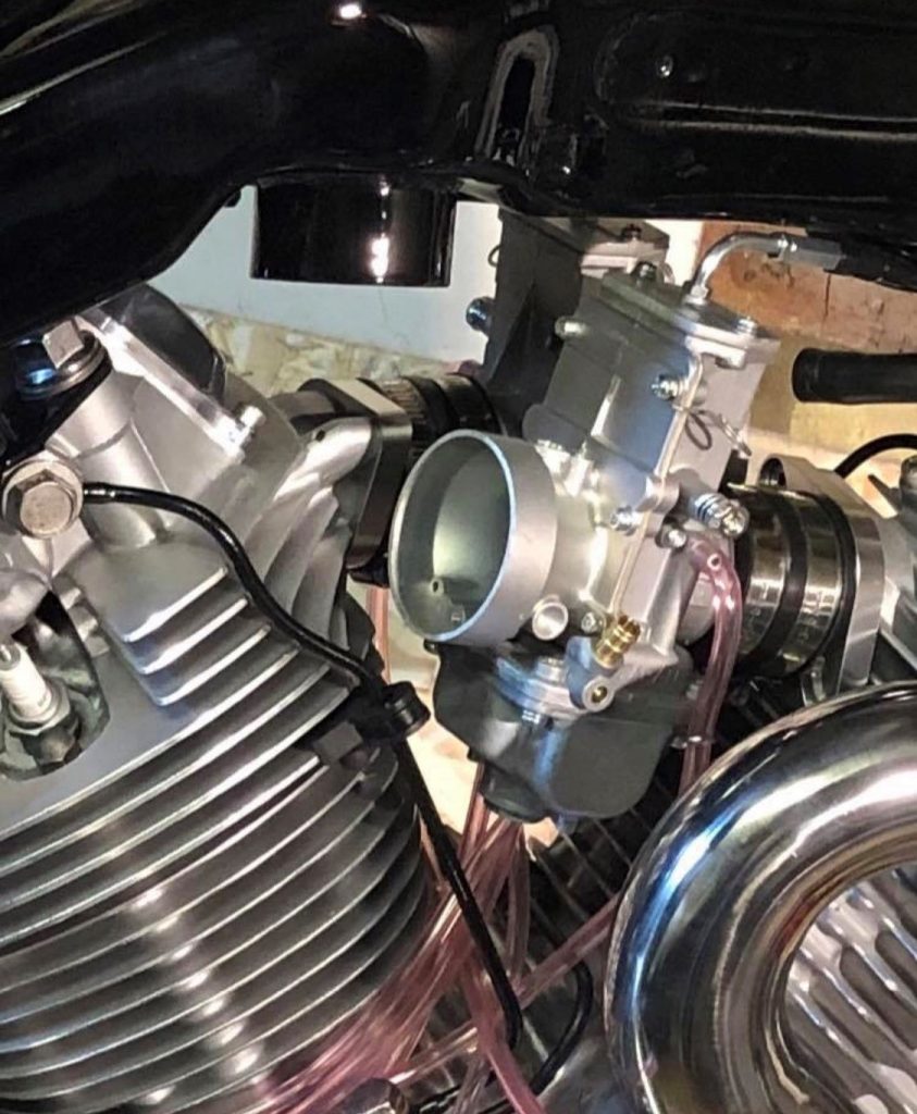 TM38 Twin Mikuni Flatslide Kit Yamaha XV Virago 750, Thru to 1100 ...