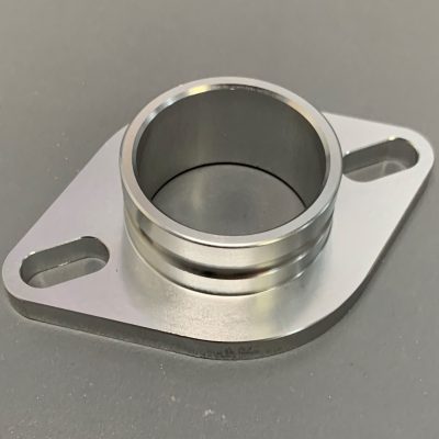 Mikuni Stub Flange 34mm ID, 40mm OD,65-75mm Stud centres, 6mm Base