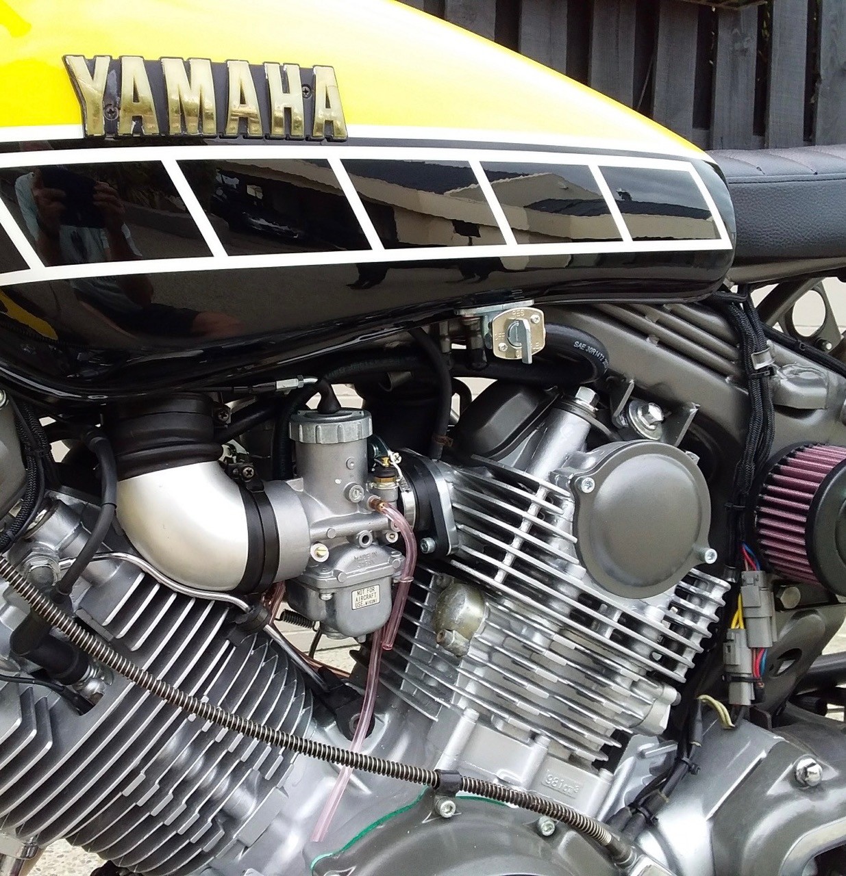 VM38 Twin Mikuni Roundslide Carb Kit Yamaha XV Virago 920cc & Larger