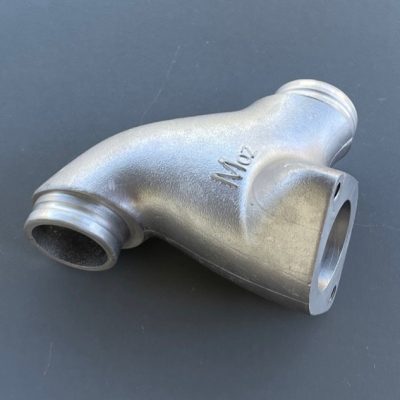 Manifold ONLY, Single Mikuni Carb Conversion Yamaha XV Virago 700, Thru to 1100
