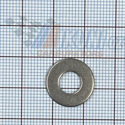 Washer, 6mm with 16mm OD Flat 304