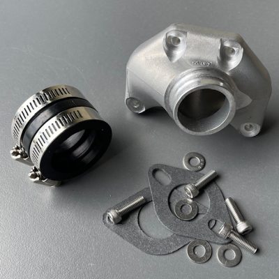 Manifold Kit, 2-1 Conversion Yamaha XT TT350 & 250, for TM34, 40mm spigot diameter