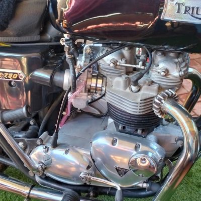 Triumph T140V Mikuni TM32 Carb Kit, Using OEM Air-Box