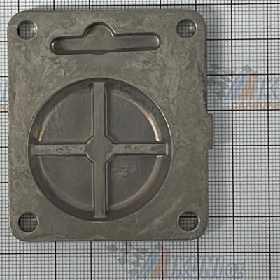 BN34/126 Fuel pump body block off Plate, Super BN38, 44, 46