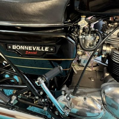 Triumph T140E VM32 Carb Kit for stock air-box connection